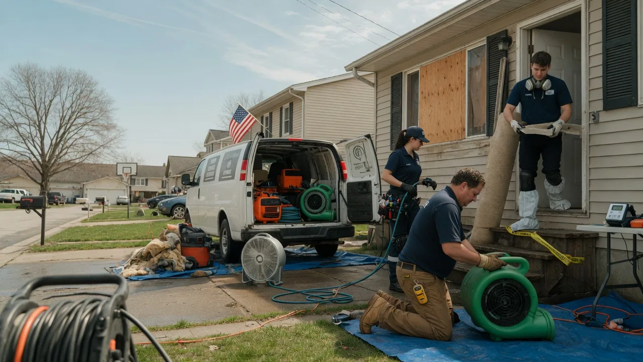 Water Damage Restoration in Bourbon, MO near me